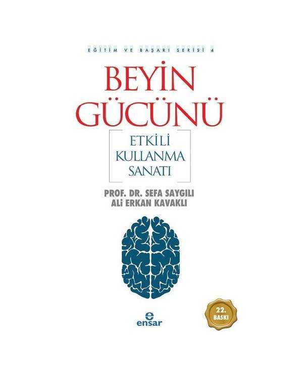 Beyin Gücünü Etkili Kullanma Sanatı kitap kapağı