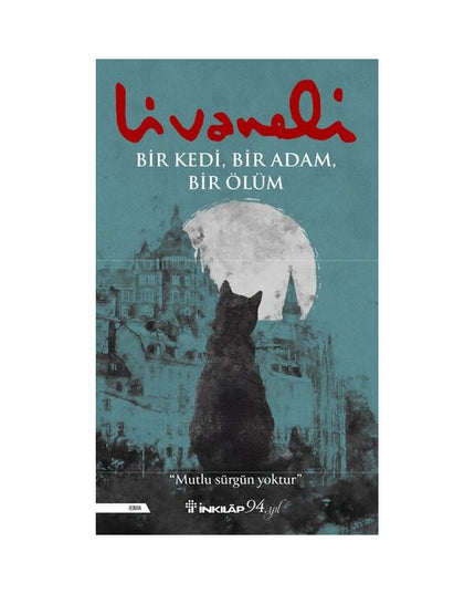 Bir Kedi Bir Adam Bir Ölüm kitap kapağı