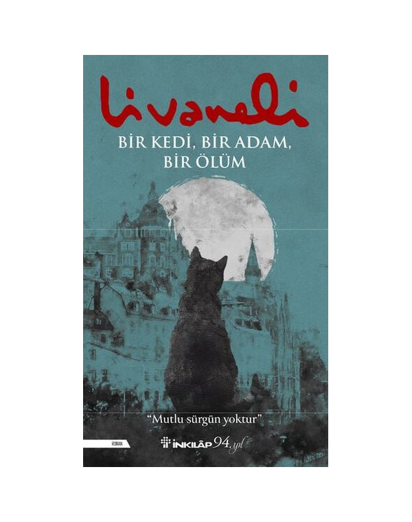 Bir Kedi Bir Adam Bir Ölüm kitap kapağı