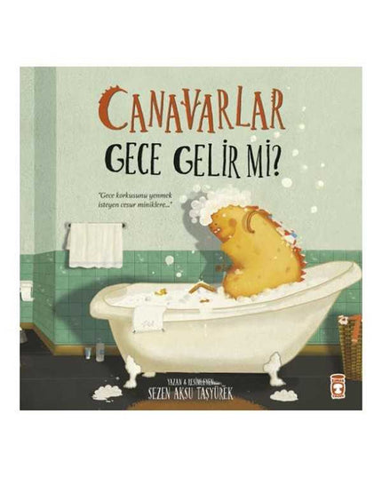 Canavarlar Gece Gelir Mi? kitap kapağı