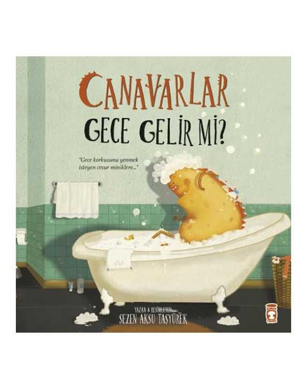 Canavarlar Gece Gelir Mi? kitap kapağı