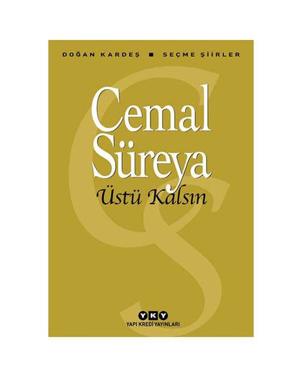 Cemal Süreya - Üstü Kalsın kitap kapağı