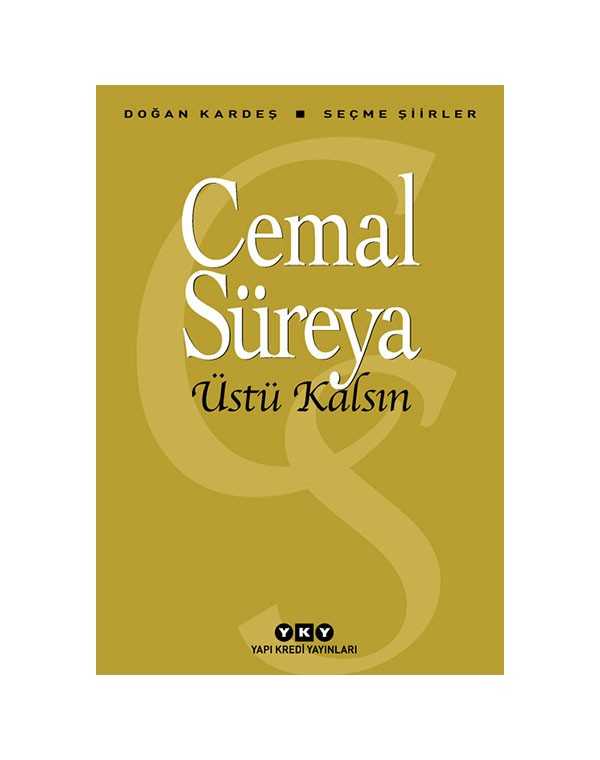 Cemal Süreya - Üstü Kalsın kitap kapağı