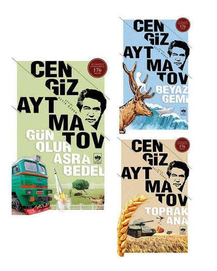 Cengiz Aytmatov 3'lü Kitap Set kitap kapağı