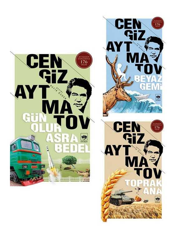 Cengiz Aytmatov 3'lü Kitap Set kitap kapağı