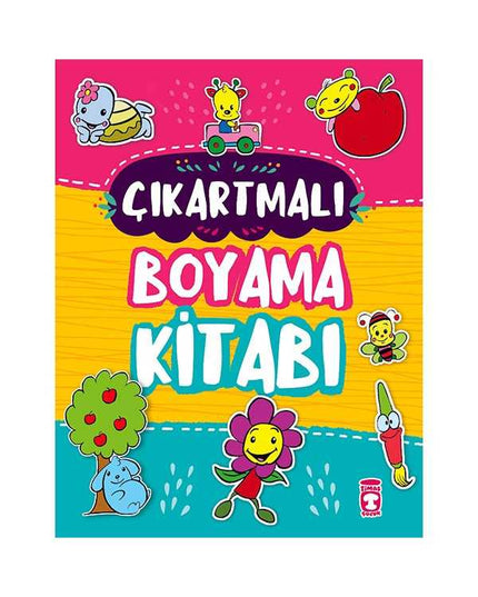 Çıkartmalı Boyama Kitabı kitap kapağı