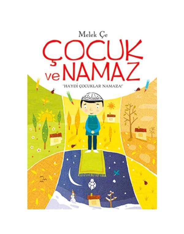 Çocuk ve Namaz Kitabı/Haydi Çocuklar Namaza kitap kapağı