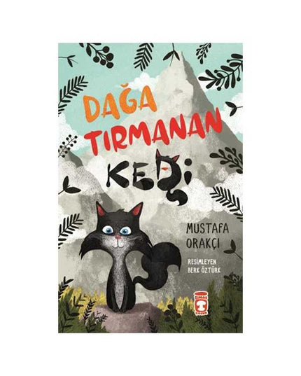 Dağa Tırmanan Kedi kitap kapağı
