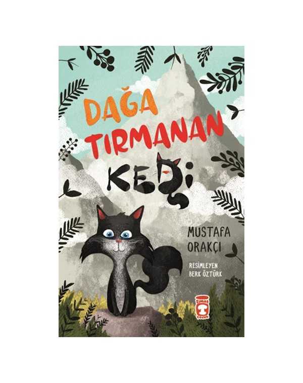 Dağa Tırmanan Kedi kitap kapağı