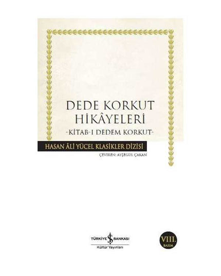 Dede Korkut Hikayeleri-Kitab-ı Dedem Korkut kitap kapağı