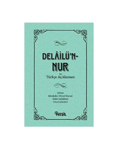 Delailü'n-Nur ve Türkçe Açıklaması kitap kapağı