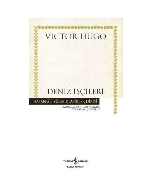 Deniz İşçileri kitap kapağı
