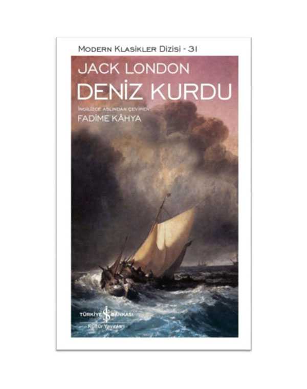 Deniz Kurdu - Jack London kitap kapağı