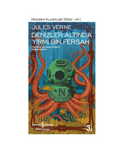 Denizler Altında Yirmi Bin Fersah kitap kapağı