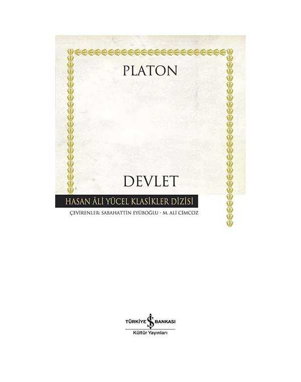 Devlet kitap kapağı