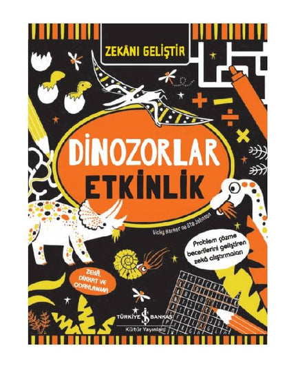 Zekânı Geliştir – Dinozorlar Etkinlik kitap kapağı