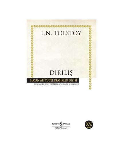 Diriliş kitap kapağı