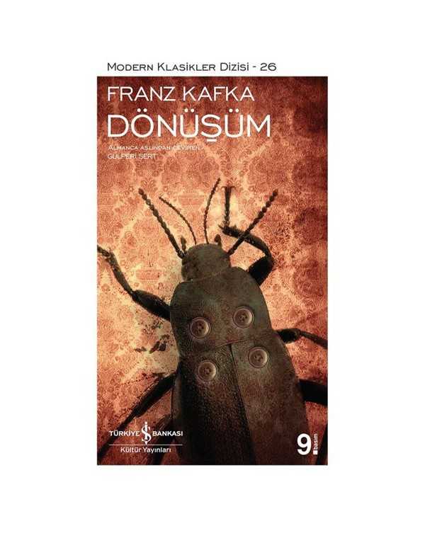 Dönüşüm kitap kapağı