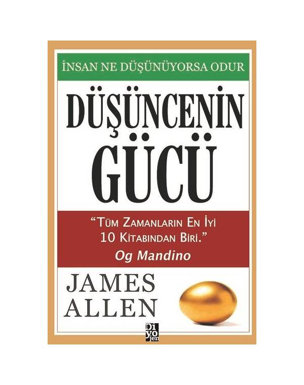 Düşüncenin Gücü kitap kapağı