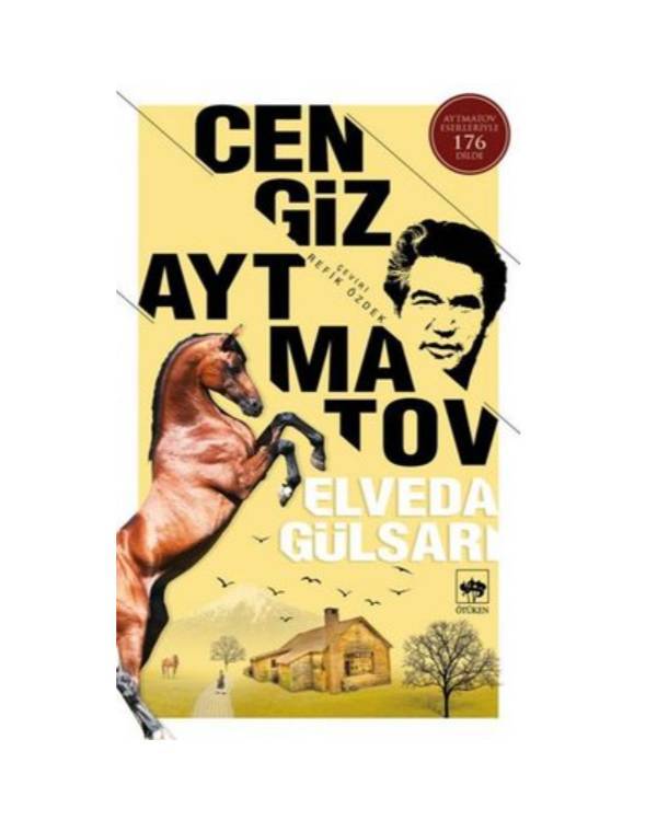 Elveda Gülsarı kitap kapağı
