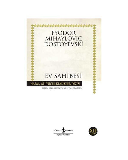 Ev Sahibesi kitap kapağı