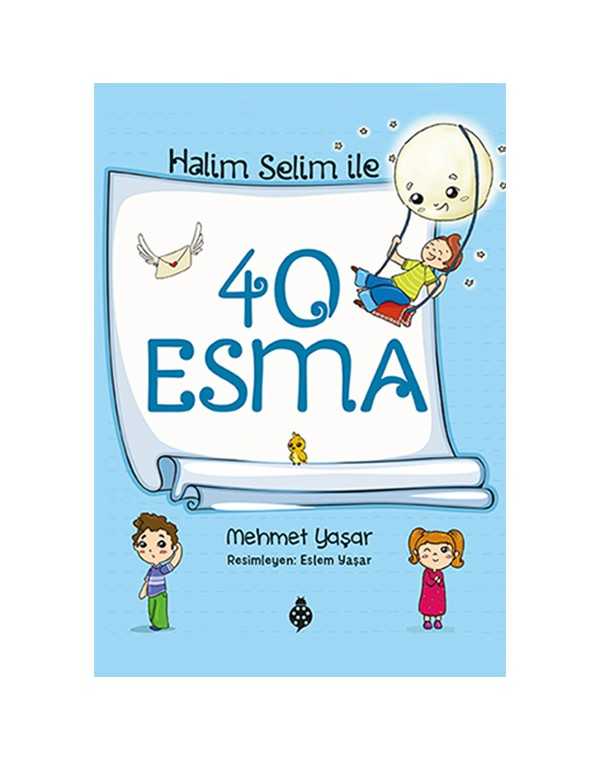 Halim Selim ile 40 Esma kitap kapağı