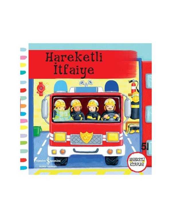 Hareketli İtfaiye kitap kapağı
