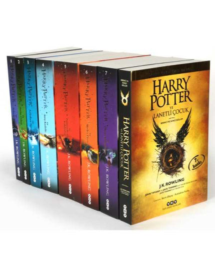 Harry Potter 8 Kitap Set kitap kapağı