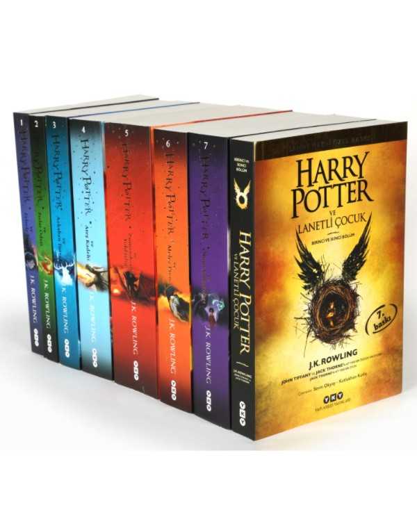 Harry Potter 8 Kitap Set kitap kapağı