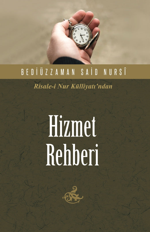 Hizmet Rehberi kitap kapağı – Bediüzzaman Said Nursî
