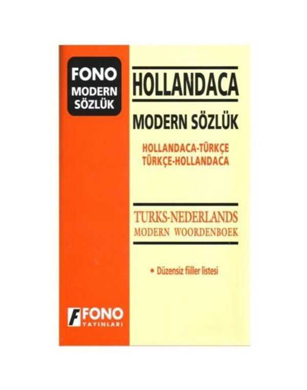 Fono Hollandaca Modern Sözlük kitap kapağı
