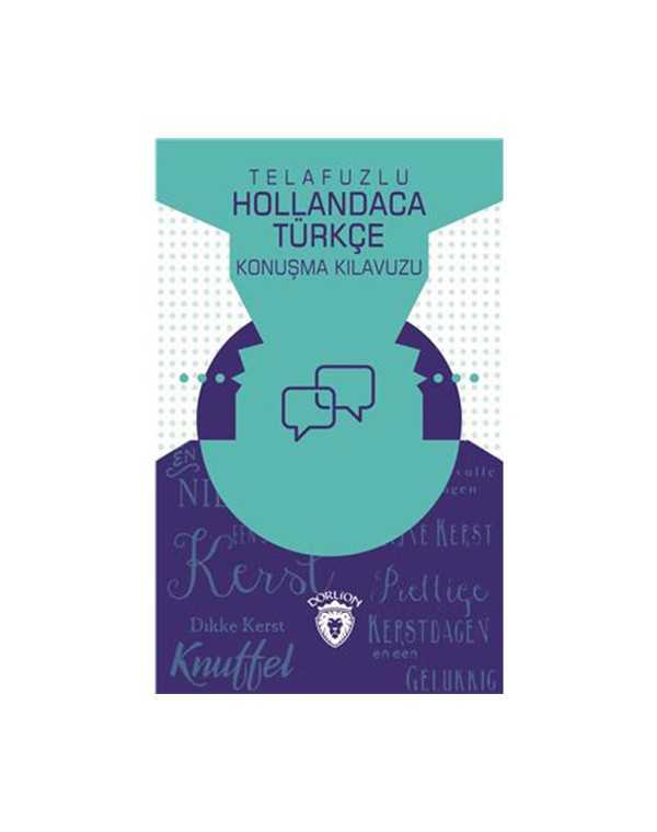 Telaffuzlu Hollandaca Türkçe Konuşma Kılavuzu kitap kapağı