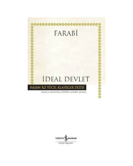 İdeal Devlet kitap kapağı