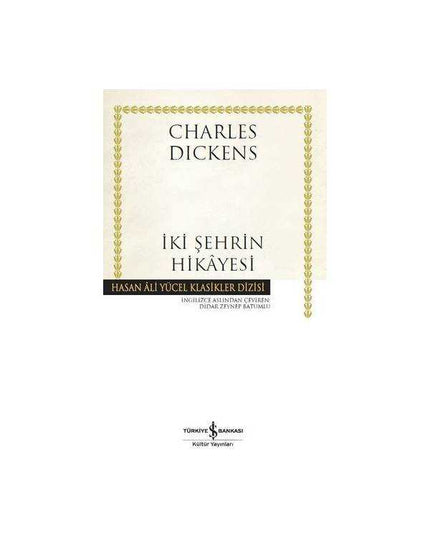 İki Şehrin Hikayesi - Charles Dickens kitap kapağı
