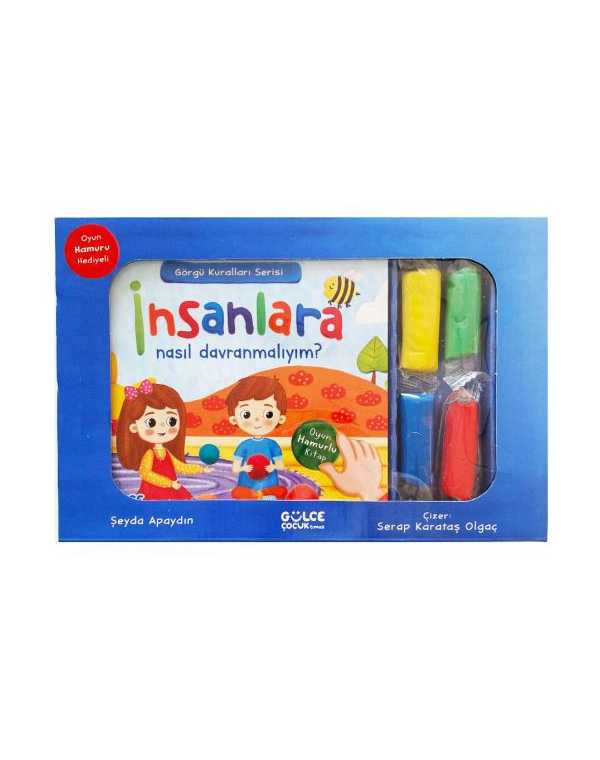 İnsanlara Nasıl Davranmalıyım / Görgü Kuralları Serisi / Oyun Hamurlu Kitap Seti kitap kapağı