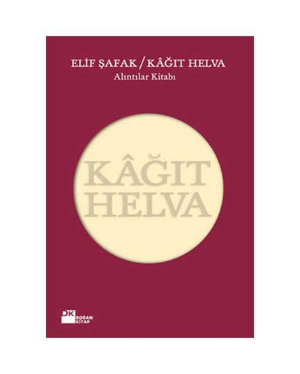Kağıt Helva kitap kapağı