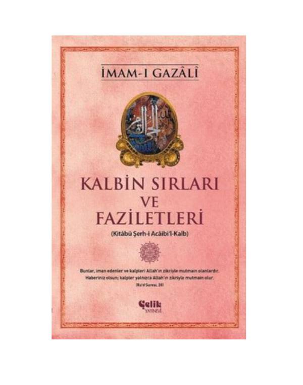 Kalbin Sırları ve Faziletleri kitap kapağı