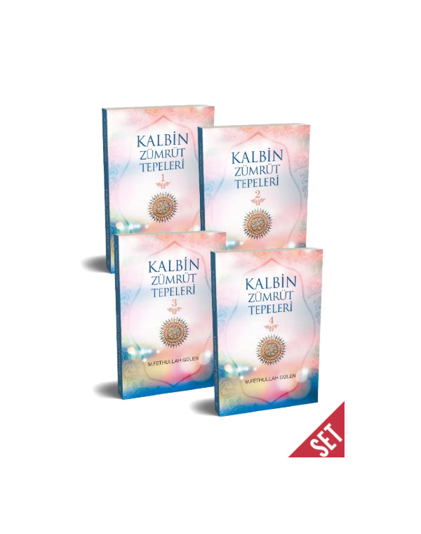 Kalbin Zümrüt Tepeleri ( 4 lü Set) kitap kapağı – M. Fethullah Gülen