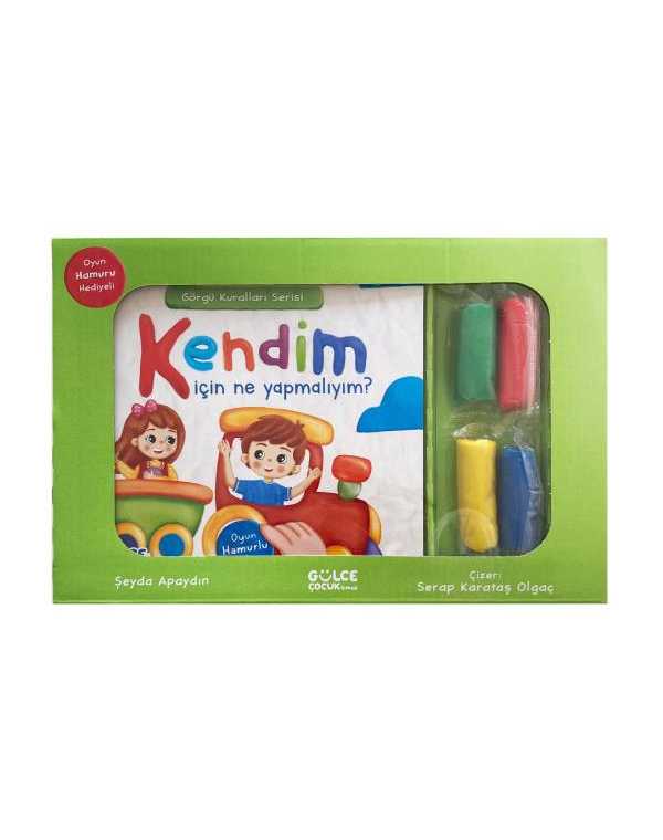 Kendim İçin Ne Yapmalıyım? / Görgü Kuralları Serisi / Oyun Hamurlu Kitap Seti kitap kapağı