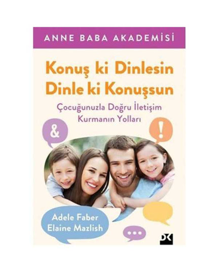 Konuş ki Dinlesin Dinle ki Konuşsun kitap kapağı