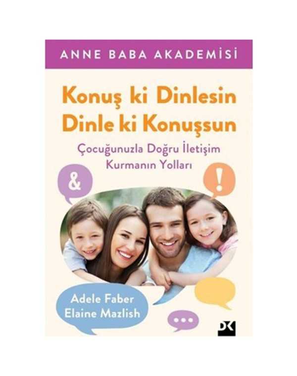 Konuş ki Dinlesin Dinle ki Konuşsun kitap kapağı