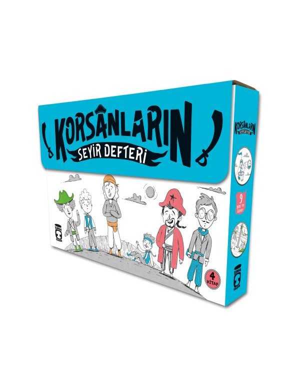 Korsanların Seyir Defteri Set (4 Kitap) kitap kapağı