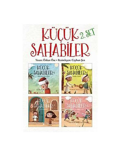 Küçük Sahabiler Seti - 2 - (4 Kitap) Özkan Öze kitap kapağı