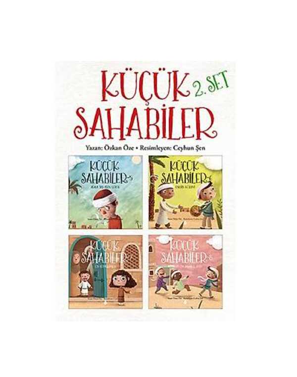 Küçük Sahabiler Seti - 2 - (4 Kitap) Özkan Öze kitap kapağı