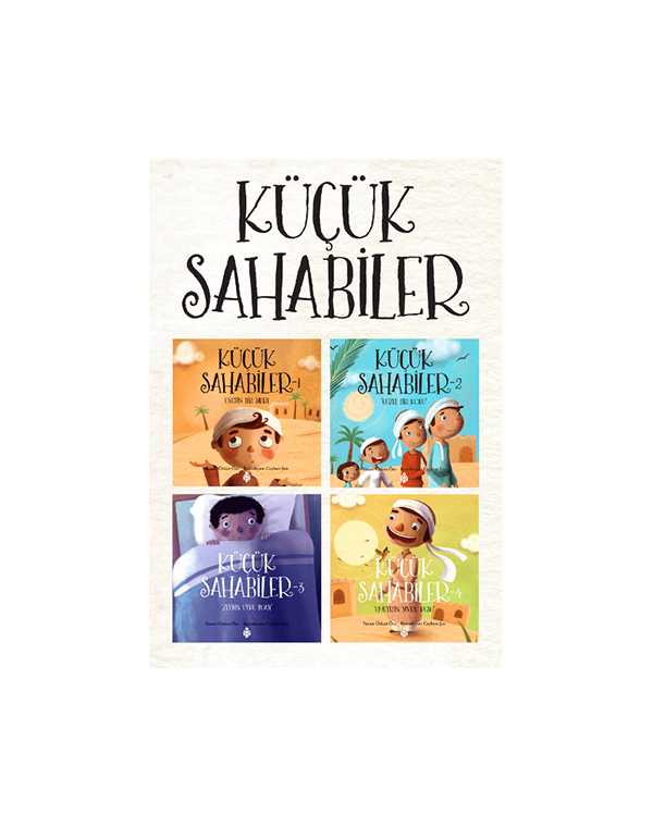 Küçük Sahabiler Seti(4 Kitap) Özkan Öze kitap kapağı