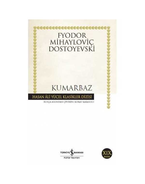 Kumarbaz kitap kapağı