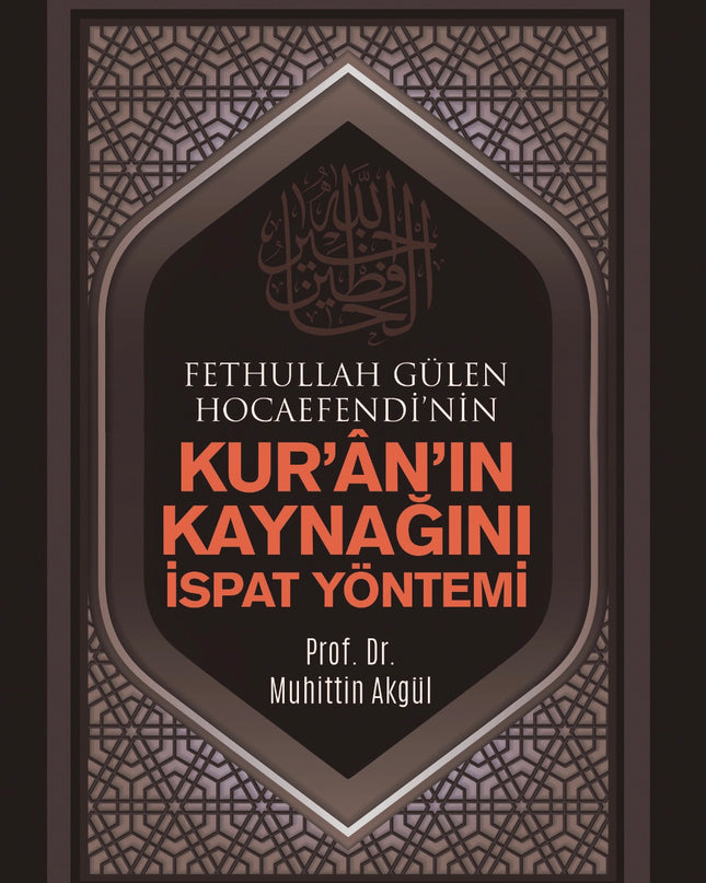 Kurân’ın Kaynağını İspat Yöntemi kitap kapağı – İmam Gazzali