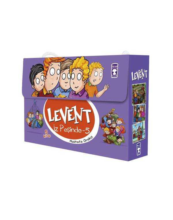 Levent İz Peşinde 5. Set (5 Kitap) kitap kapağı