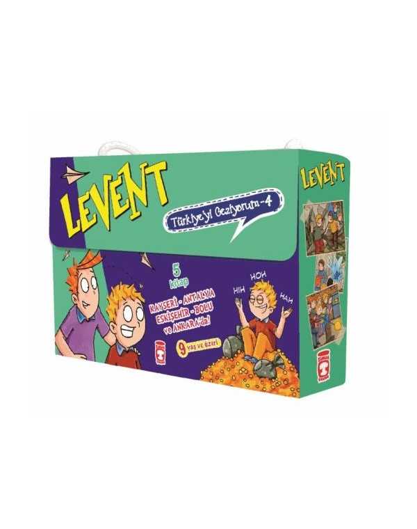Levent Türkiye’yi Geziyorum 4 Set – (5 Kitap) kitap kapağı
