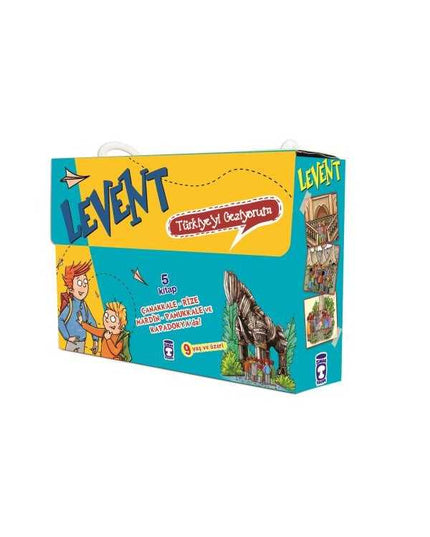Levent Türkiye’yi Geziyorum 1 Set – (5 Kitap) kitap kapağı